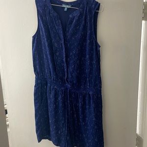 dark blue romper